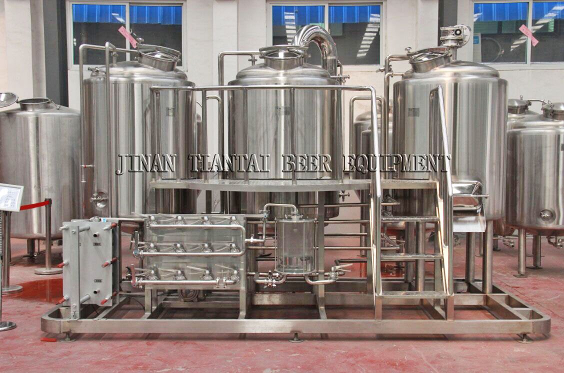 600L 3-vessels Brewhouse